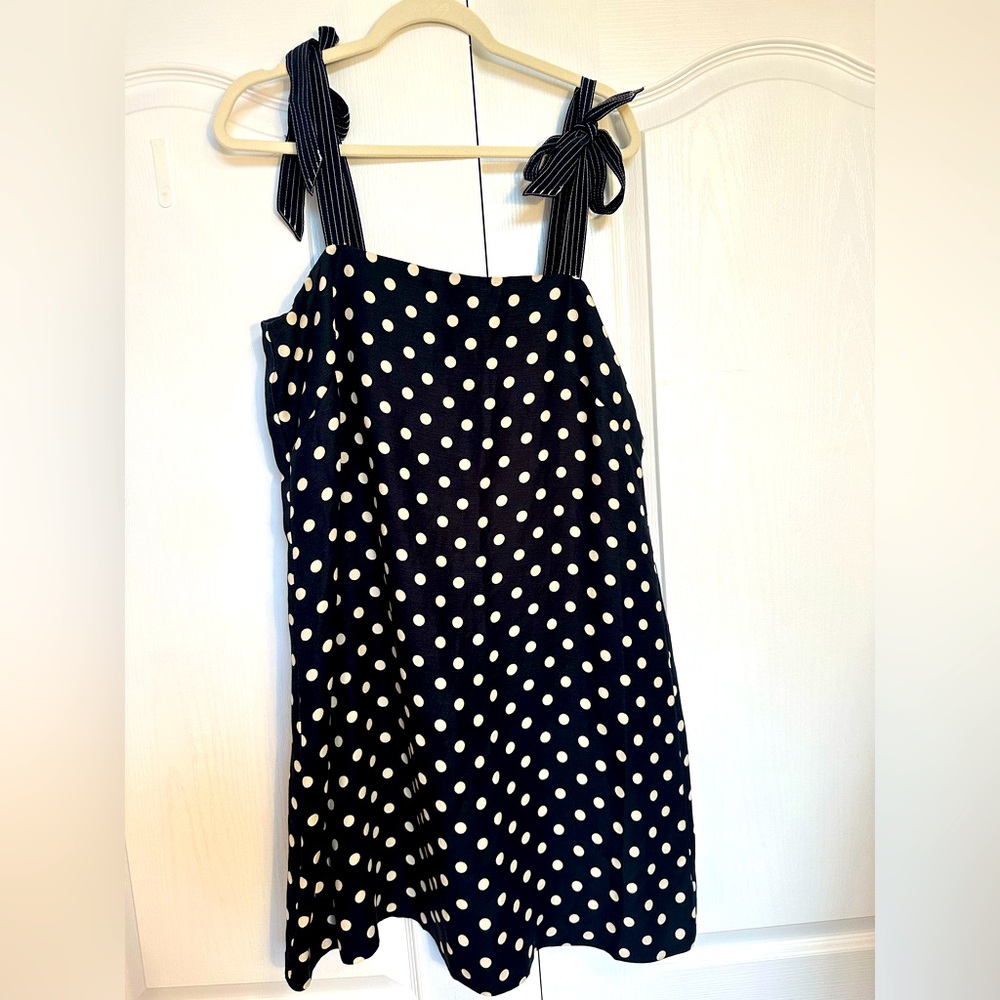 J Crew polka dot dress